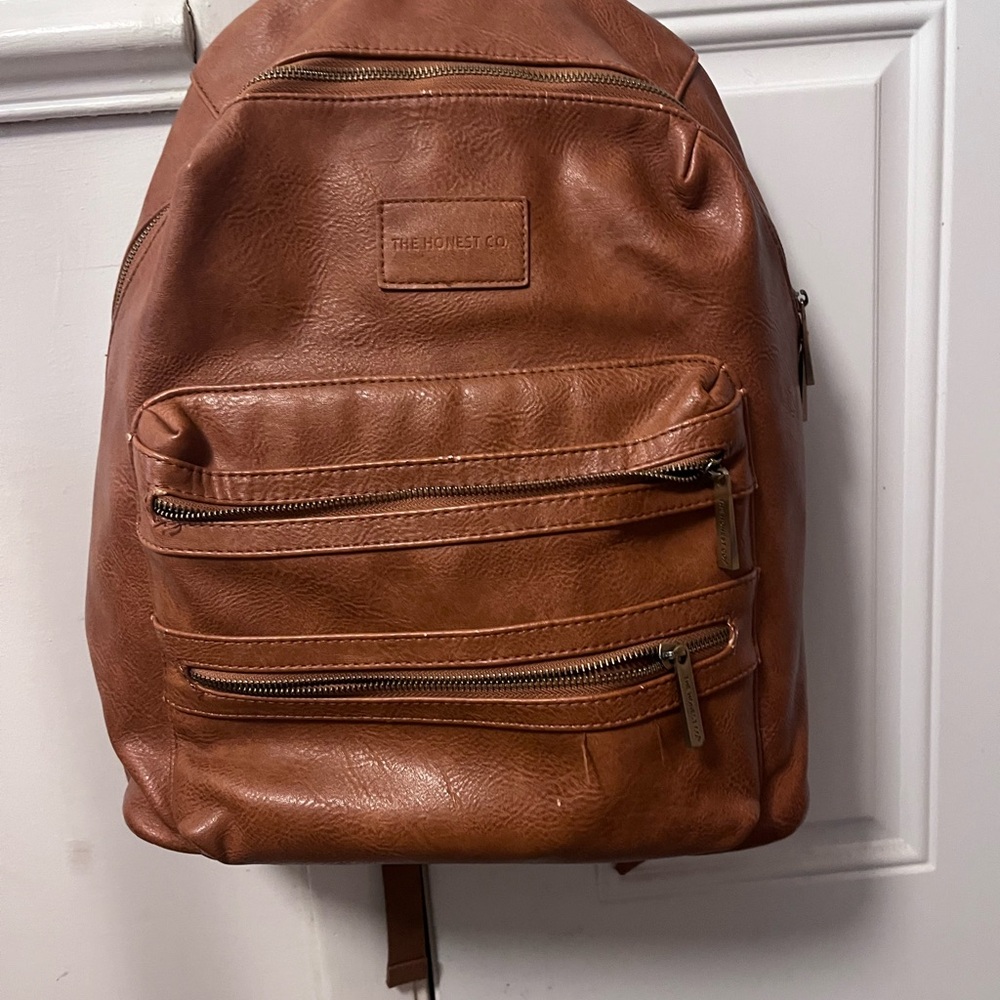 The Honest Company Tan Baby Bag